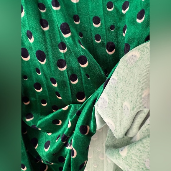 Maeve Carly Pleated Geometric Print Pleated Midi Skirt - Picture 7 of 8